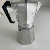Caffettiera moka in alluminio da 6