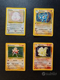 Lotto Holo Set Base - Carte Pokemon 