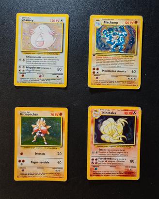Lotto Holo Set Base - Carte Pokemon 