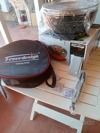 Griglia barbecue bbq grill Feuerdesign Vesuvio