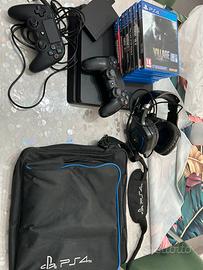 Sony Ps4 slim 500GB con giochi e accessori