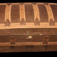 Antico baule ,forziere,da viaggio,fine '800