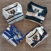 set 4 POLO uomo Timberland e Tommy Hilfiger