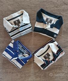 set 4 POLO uomo Timberland e Tommy Hilfiger