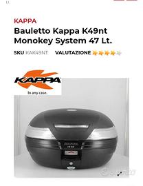bauletto kappa 49 monokey sistem