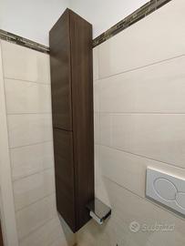 Colonna bagno sospesa reversibile 30x22 a due ante