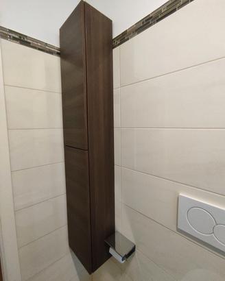 Colonna bagno sospesa reversibile 30x22 a due ante