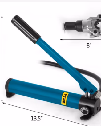 Pinza pressatrice crimpatrice multistrato