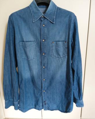 Camicia jeans "Think Pink" vintage 