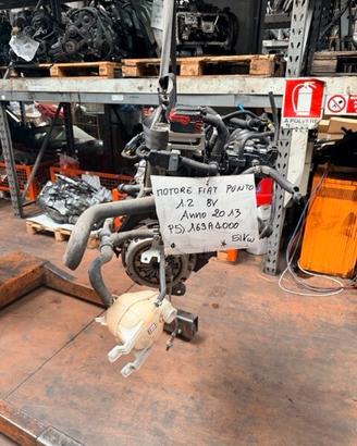 Motore Fiat Punto 1.2 8V Anno 2013 Codice Motore 1
