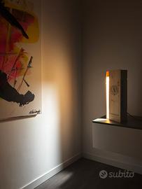 Lampada artigianale in legno Avignonesi