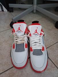 jordan 4 red Fire repliche