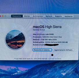 IMac 2010  21,5”  (500gb SSD)