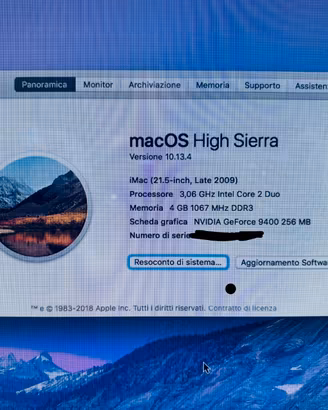 IMac 2010  21,5”  (500gb SSD)