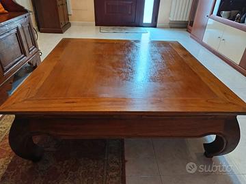 Tavolo in legno stile etnico