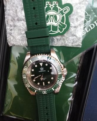 Steeldive  SD 1964-QUADRANTE VERDE