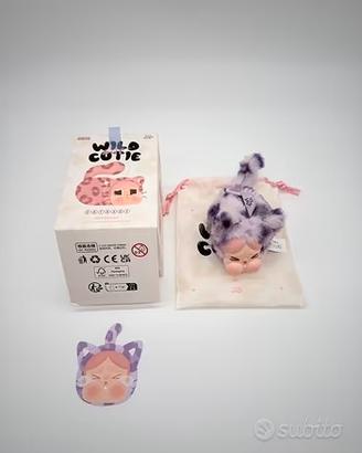 Pop Mart CryBaby Wild But Cutie neon