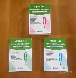 3 libri ALPHA TEST