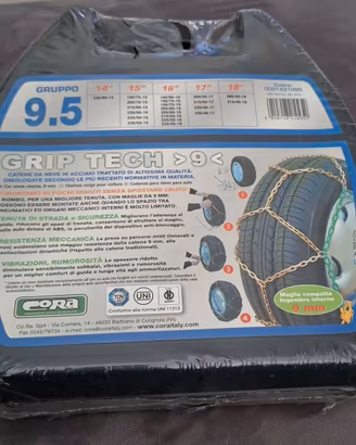 Catene da Neve Cora Grip Tech 9 – Gruppo 9.5_NUOVE