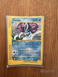 Carta Pokemon Suicune H25/H32 Holo Ita Aquapolis