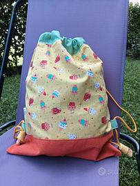 zainetto sacca bambino 