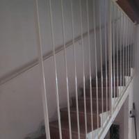 Ringhiera scale con corrimano