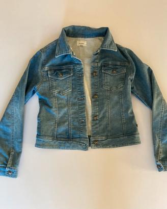 Giubbetto bambina in jeans
