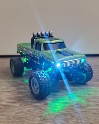 Mini Monster truck RC 1:64