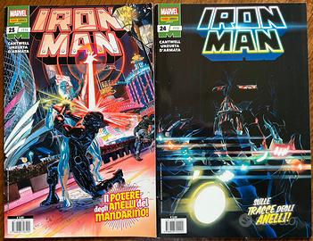 IRON MAN N°24(113)-25(114) PANINI COMICS  ITALIANO