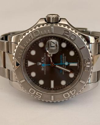 Rolex Yachtmaster ref 116622 - Rhodium dial
