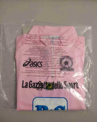 Maglia Rosa 2001 ASICS 8ª Pedalata Rosa Tg M NUOVA