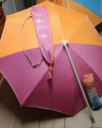 ombrellone tribord decathlon con 2 tendine lateral