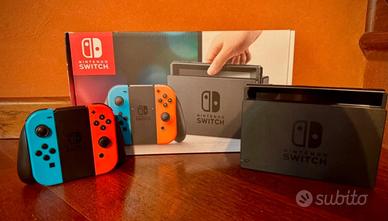 Nintendo Switch 2017 completa di scatola