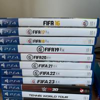 11 Giochi PS4 usati Fifa, Tennis, WWE