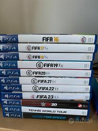 11 Giochi PS4 usati Fifa, Tennis, WWE