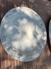 Piatti da portata ceramica bianca