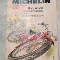 insegna pubblicità in cartone Michelin
