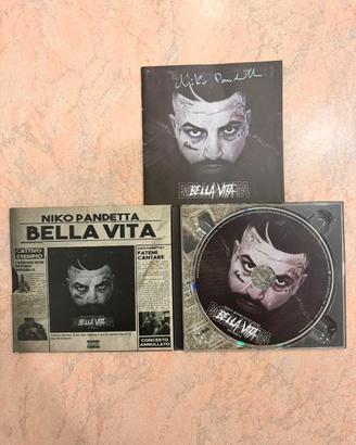 CD Niko Pandetta "Bella Vita Autografato Originale