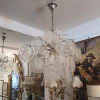 lampadario in vetro di murano 