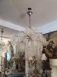 lampadario in vetro di murano 