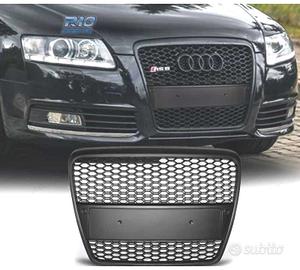 GRIGLIA AUDI A6 4F 04-08 LOOK RS6 NERA