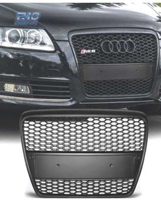 GRIGLIA AUDI A6 4F 04-08 LOOK RS6 NERA
