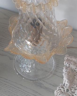 Lampada in vetro di murano