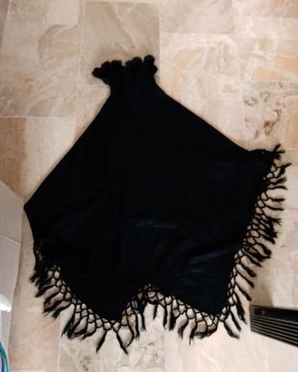 Poncho nero