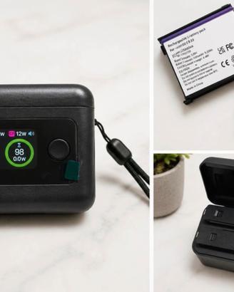Caricatore batterie Insta360 X5 + 2 batterie
