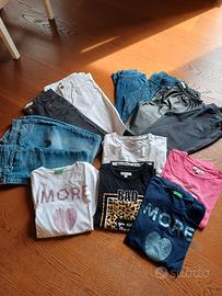 abbigliamento bambina anni 9/10 Pz 13