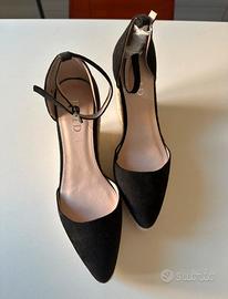 Espadrillas scamosciate nere Donna