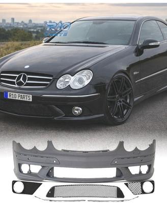 PARAURTI ANTERIORE MERCEDES CLK W209 02-09 LOOK AM
