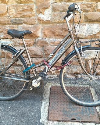 Citybike Carnielli 28 con marce doppio portapacchi