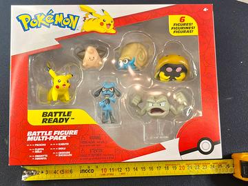 Pokémon Multi-Pack 6 Figure Nuove Jazwares